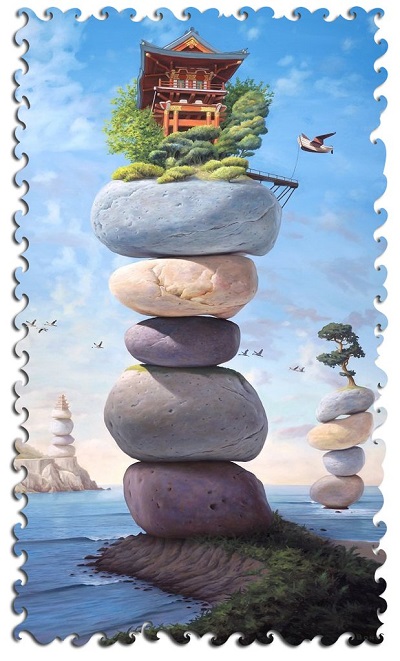 Ode to a Zen Koan jigsaw puzzle cover image