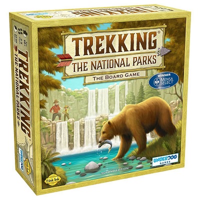 Trekking the national parks the board game cover image