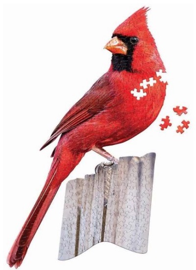 I am cardinal jigsaw puzzle cover image