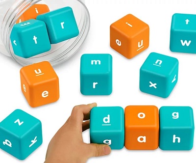 CVC words activity dice cover image