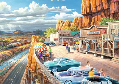 Scenic overlook jigsaw puzzle cover image