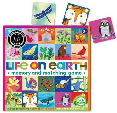 Life on earth :  memory and matching game cover image
