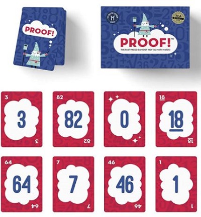 Proof! [STEM toy] the fast game of mental math magic! cover image
