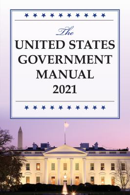 The United States Government manual cover image