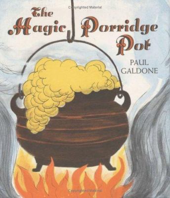 The magic porridge pot cover image