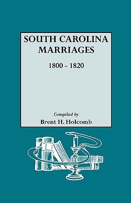 South Carolina marriages, 1800-1820 cover image