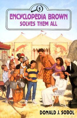 Encyclopedia Brown solves them all cover image