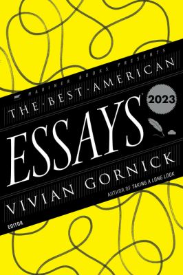 The Best American essays cover image