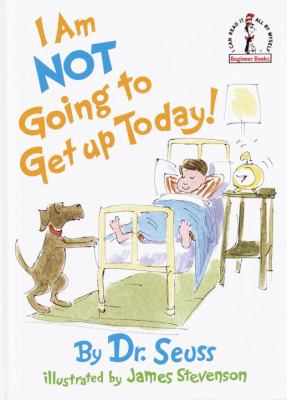 I am not going to get up today! cover image