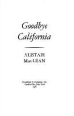 Goodbye California cover image