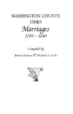 Washington County, Ohio marriages, 1789-1840 cover image