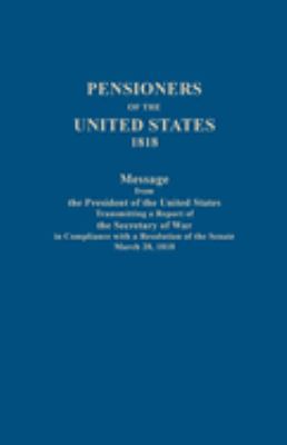 The pension list of 1820 : U.S. War Department cover image