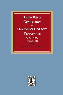 Land deed genealogy of Davidson County, Tennessee cover image