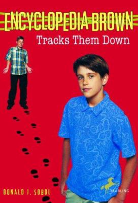Encyclopedia Brown tracks them down cover image