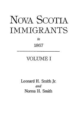 Nova Scotia immigrants to 1867  cover image cdn