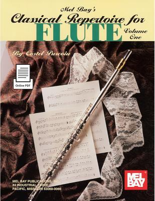 Mel Bay's classical repertoire for flute. Volume one cover image
