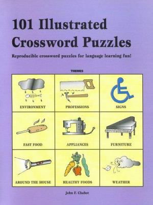 101 illustrated crossword puzzles cover image