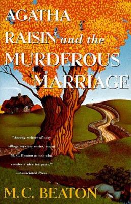 Agatha Raisin and the murderous marriage cover image