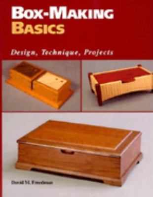 Box-making basics : design, technique, projects cover image