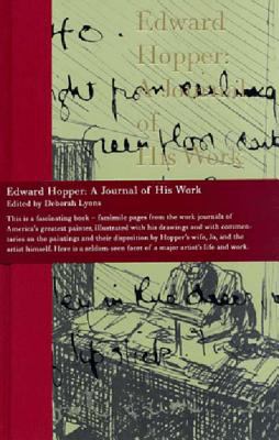 Edward Hopper : a journal of his work cover image