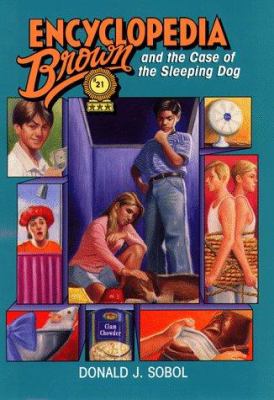 Encyclopedia Brown and the case of the sleeping dog cover image