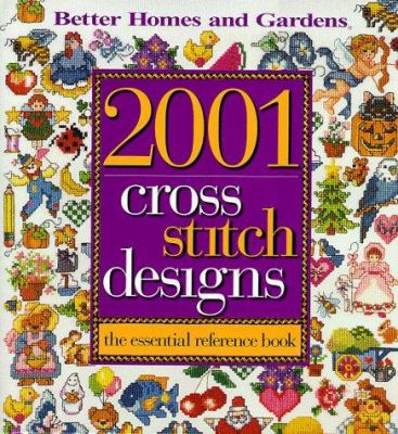 2001 cross stitch designs : the essential reference book cover image