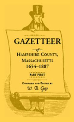 Gazetteer of Hampshire County, Mass., 1654-1887 cover image