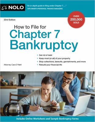 How to file for chapter 7 bankruptcy cover image