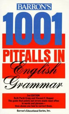 Barron's 1001 pitfalls in English grammar cover image