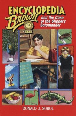 Encyclopedia Brown and the case of the slippery salamander cover image