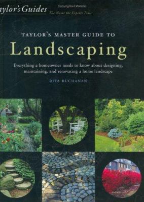 Taylor's master guide to landscaping cover image