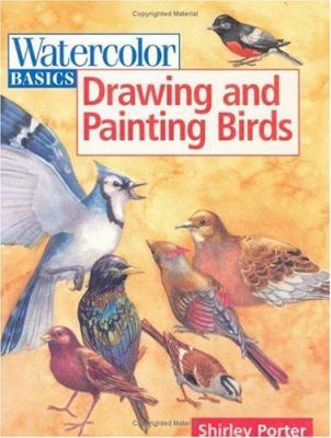 Watercolor basics. Drawing and painting birds cover image