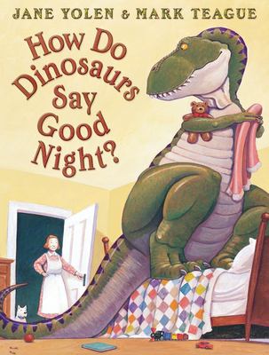 How do Dinosaurs say good night? cover image