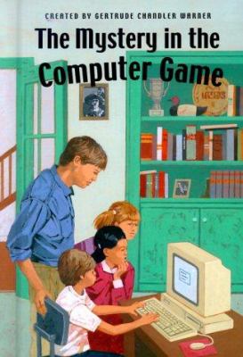 The mystery in the computer game cover image