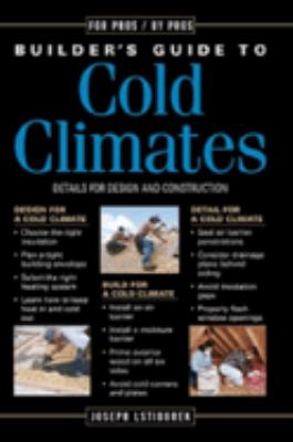 Builder's guide to cold climates : details for design and construction cover image