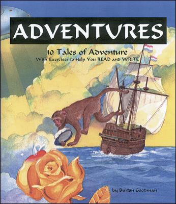 Adventures : 10 tales of adventure, with exercises to help you read and write  cover image cdn