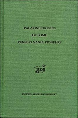 Palatine origins of some Pennsylvania pioneers cover image