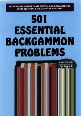 501 essential backgammon problems cover image