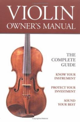 Violin owner's manual cover image