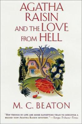 Agatha Raisin and the love from hell  cover image cdn