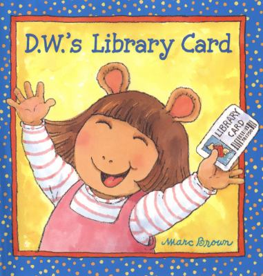 D.W.'s library card cover image