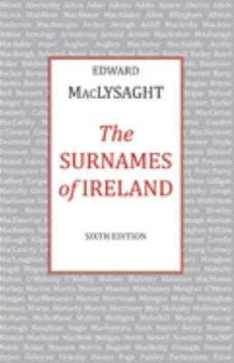 The surnames of Ireland cover image