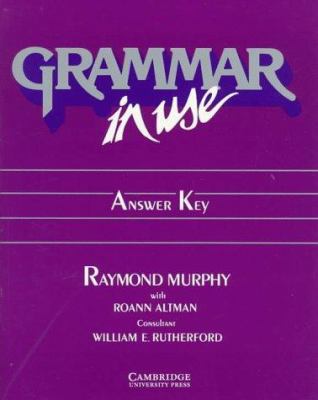 Grammar in use : reference and practice for intermediate students of English cover image