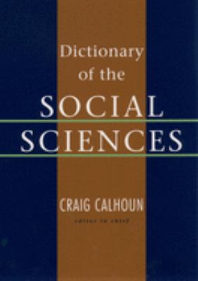 Dictionary of the social sciences cover image