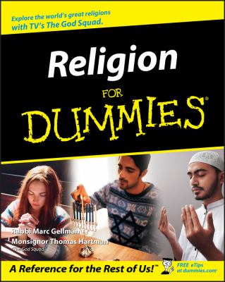 Religion for dummies cover image