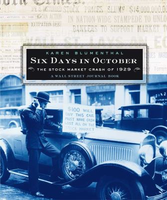 Six days in October : the stock market crash of 1929 cover image