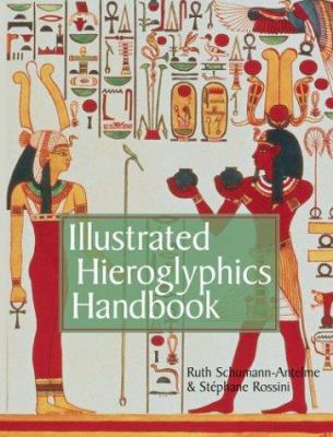 Illustrated hieroglyphics handbook cover image
