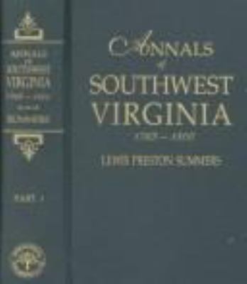 Annals of southwest Virginia, 1769-1800 cover image