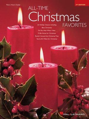 All-time Christmas favorites piano, vocal, guitar cover image