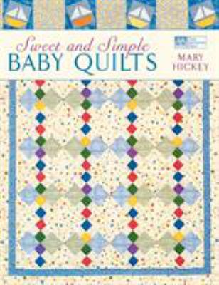 Sweet and simple baby quilts cover image